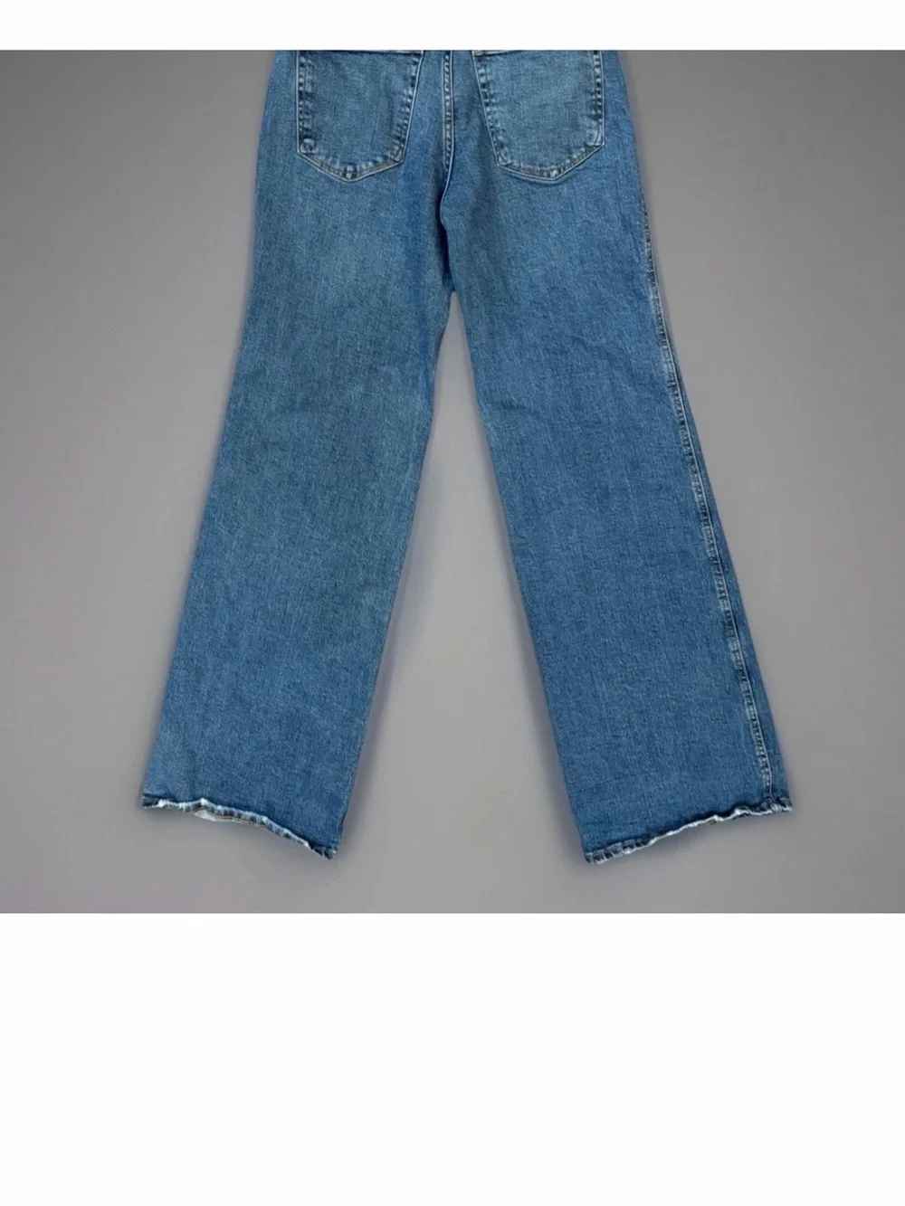 GOOD AMERICAN Womens Good Skate Jeans Size 4/27 High Waisted Blue 90s Fit